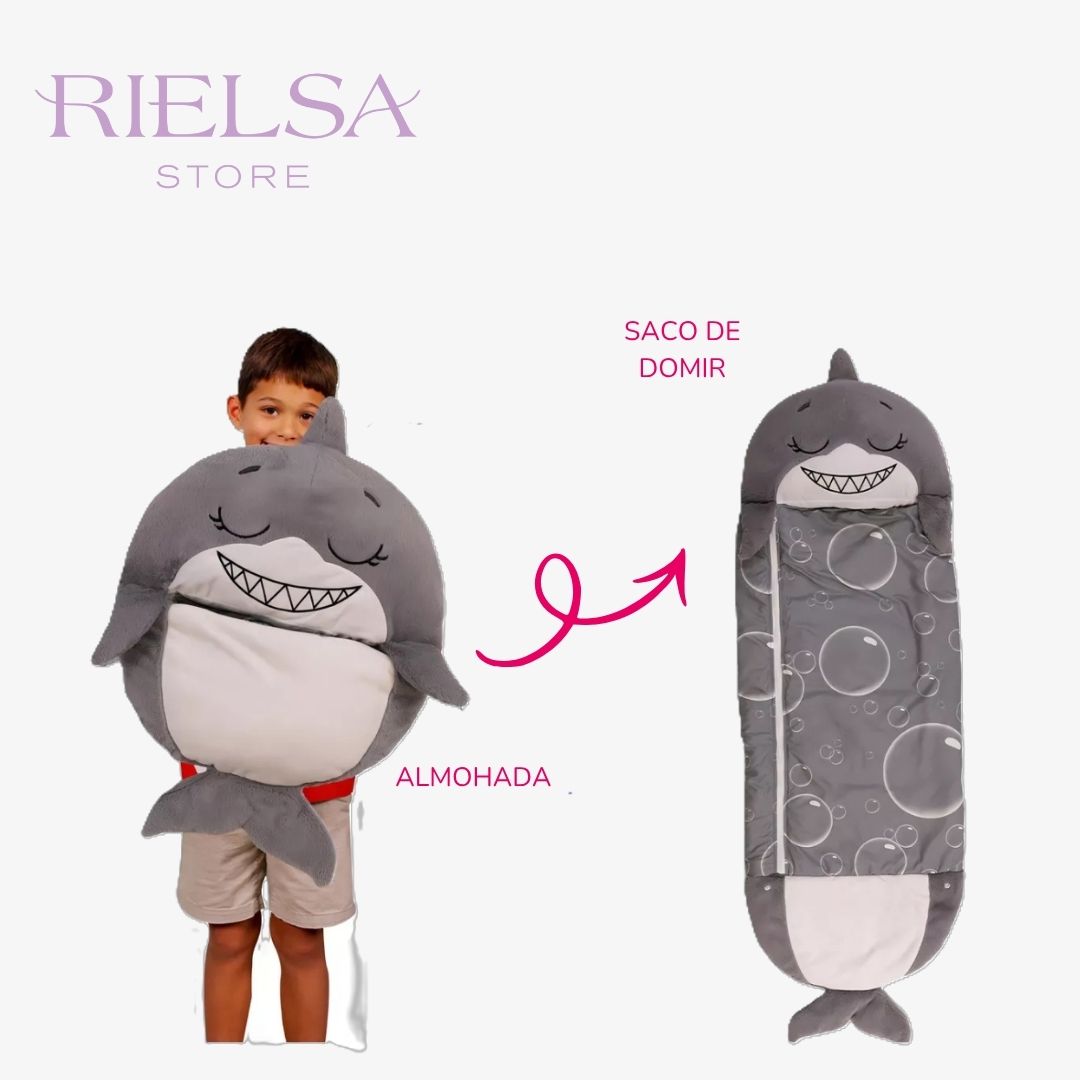 Saco de Dormir de Tiburón ¡Cuidado, la hora de la siesta Muerde! ®