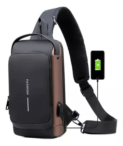 BOLSO ANTIRROBO DEPORTIVO CON CARGA USB ®