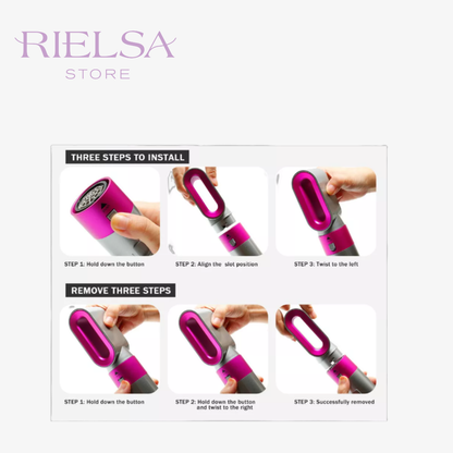 Kit de Estilizado 5 en 1: ¡El Salon en Casa! Airbrush Multistyler ®