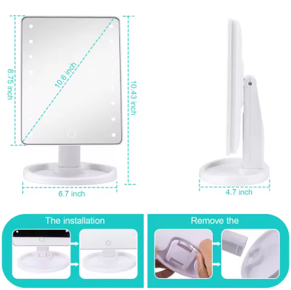 Espejo LED Profesional para Maquillaje®