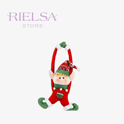 Abraza cortinas Navideños "Duendes Ayudantes de Viejito Pascuero ®