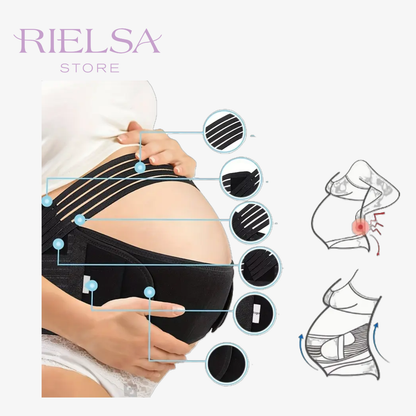 Faja de Soporte Abdominal y Lumbar para Embarazo - ¡Alivia y Sostiene!l®