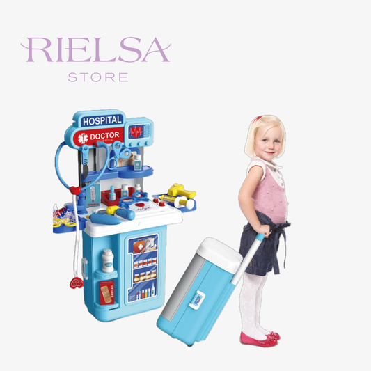 Kit Doctor Hospital Portátil 3 en 1 para Niños ®