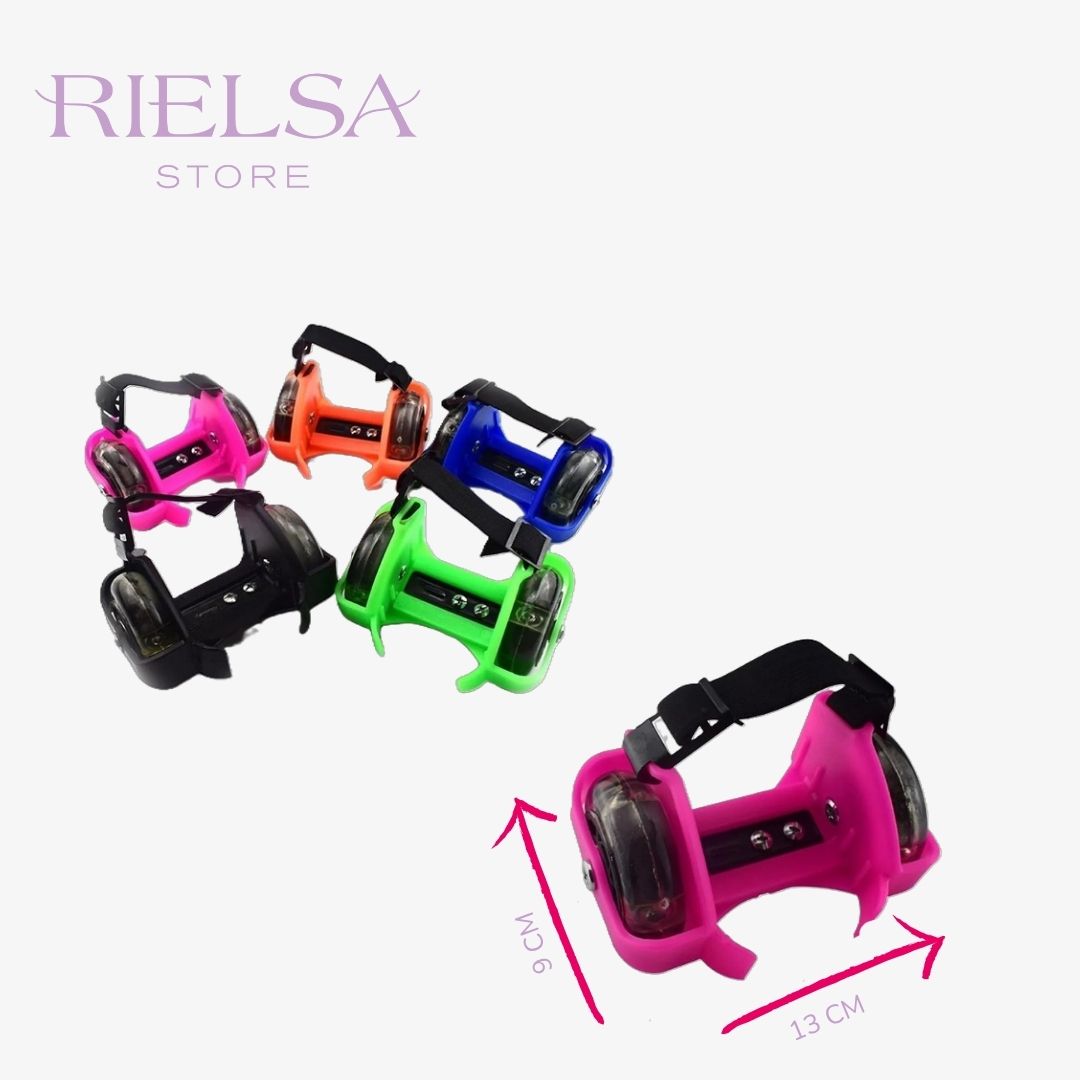 Ruedas Flash Ajustables para Zapatos ¡Luces y Velocidad! ®