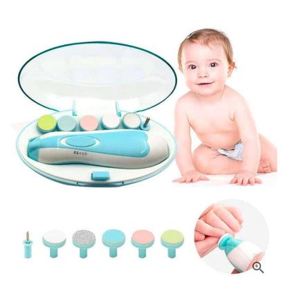 Lima de Uñas Eléctrica para Bebés - ¡Cuidado Seguro y Sin Estrés! ®