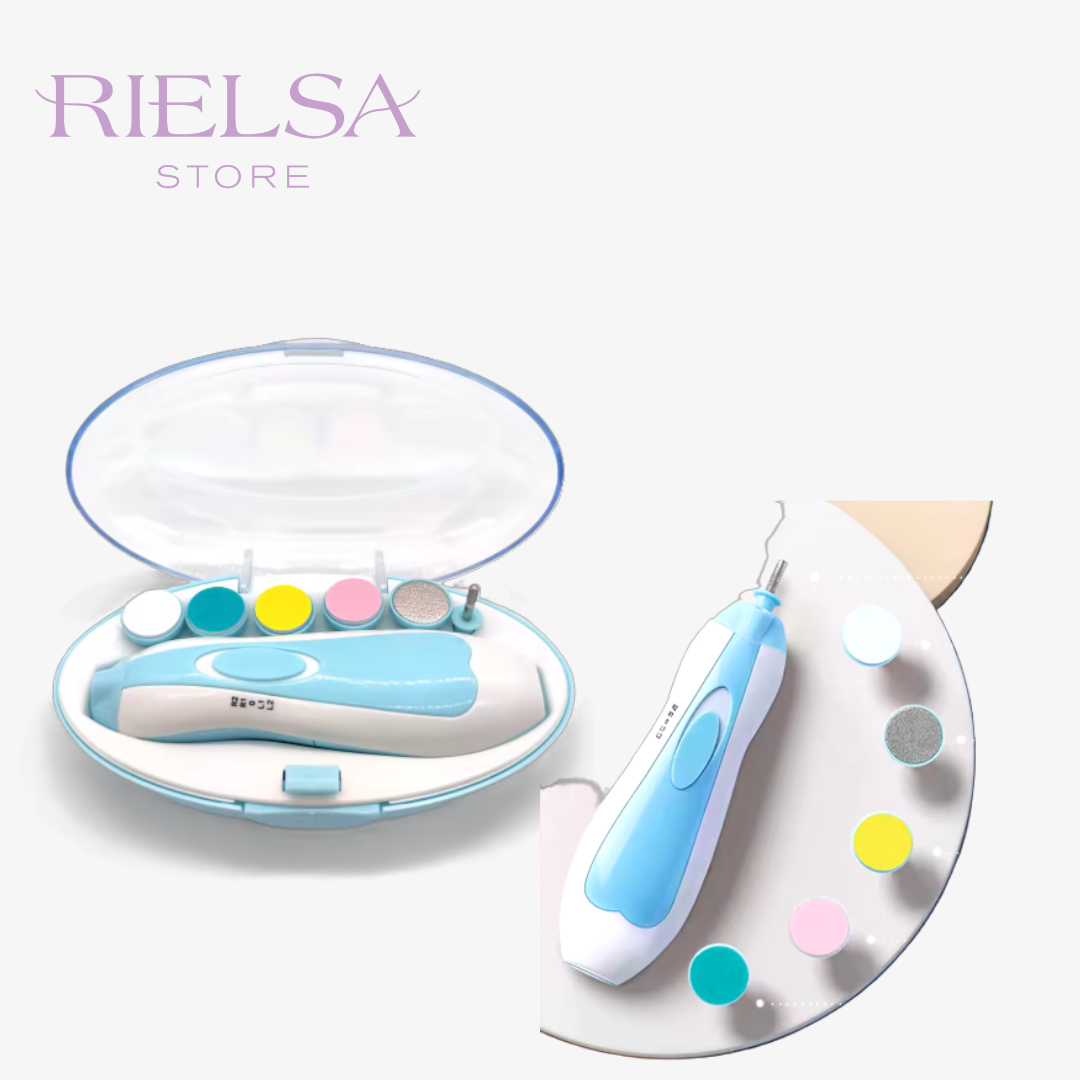 Lima de Uñas Eléctrica para Bebés - ¡Cuidado Seguro y Sin Estrés! ®